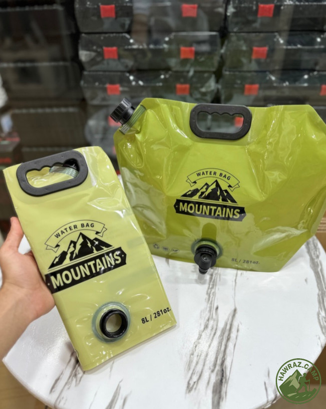 گالن آب 8 لیتری تاشو مدل Water Bag-8L