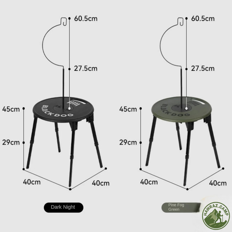 میزکمپینگ بلک داگ مدل CBD2550JJ025