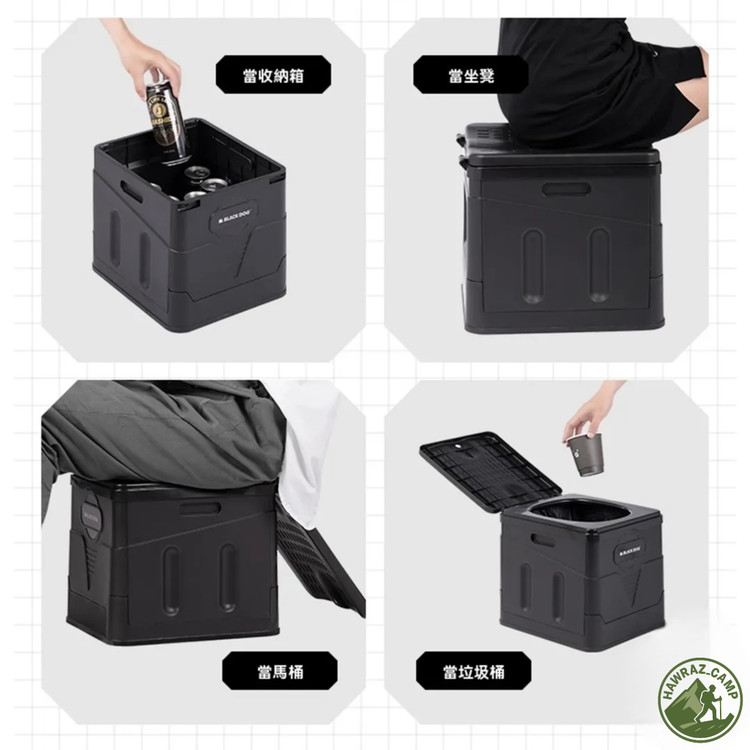 توالت کمپینگ قابل حمل بلک داگ مدل BD-SN23003